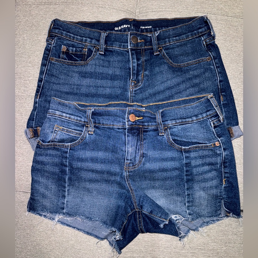 Old Navy Boyfriend jean shorts (2)